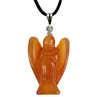 Pendentif Ange en cornaline | Pieralune