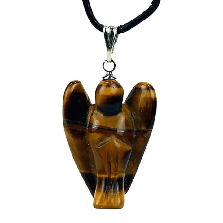Pendentif Ange Oeil du Tigre | Pieralune