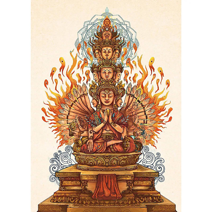 Cartes postales Chenrezig | Pieralune