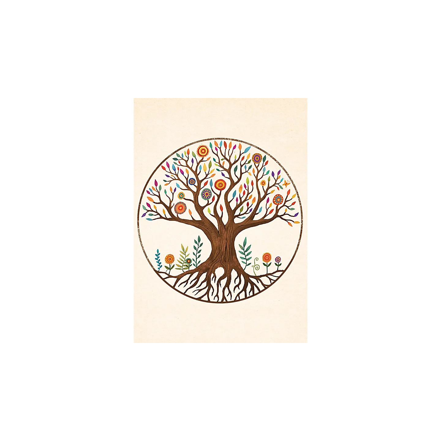 Cartes postales Arbre de Vie Mandala | Pieralune