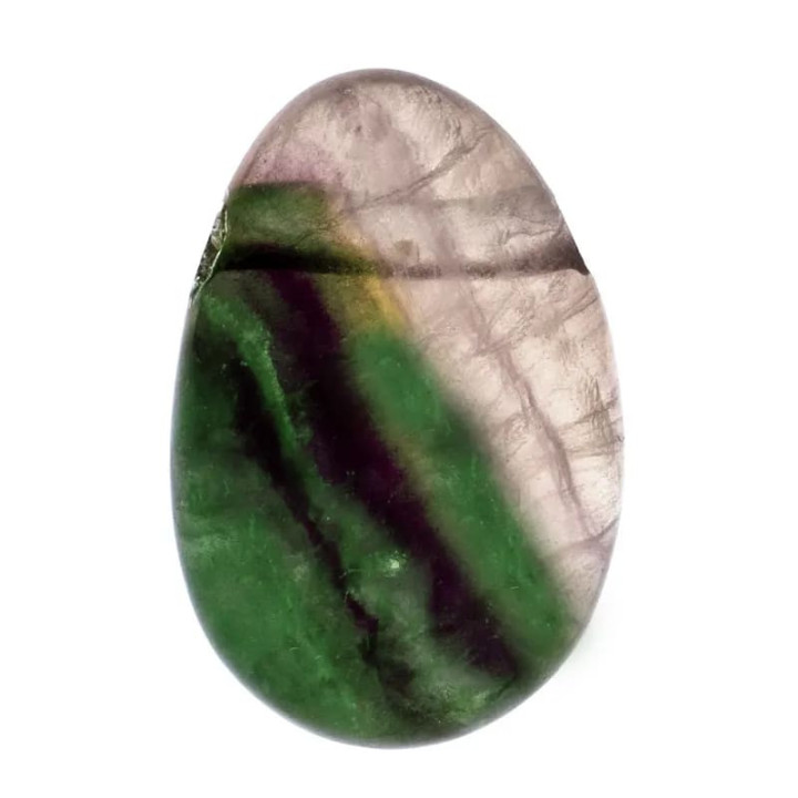 Pendentif Fluorite foré lisse sans fil | Pieralune