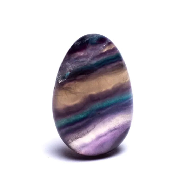 Pendentif Fluorite foré lisse sans fil | Pieralune