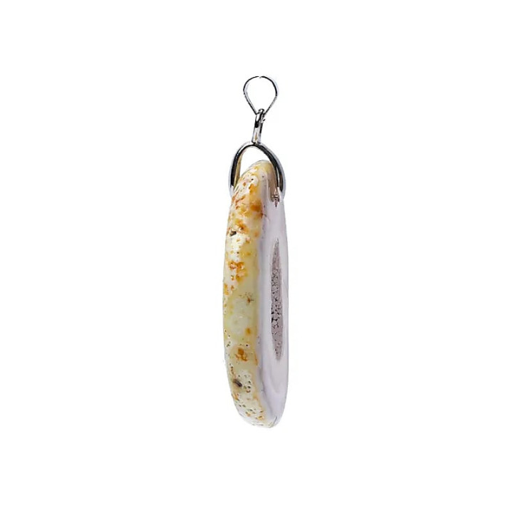 Pendentif en agate avec cristaux | Pieralune