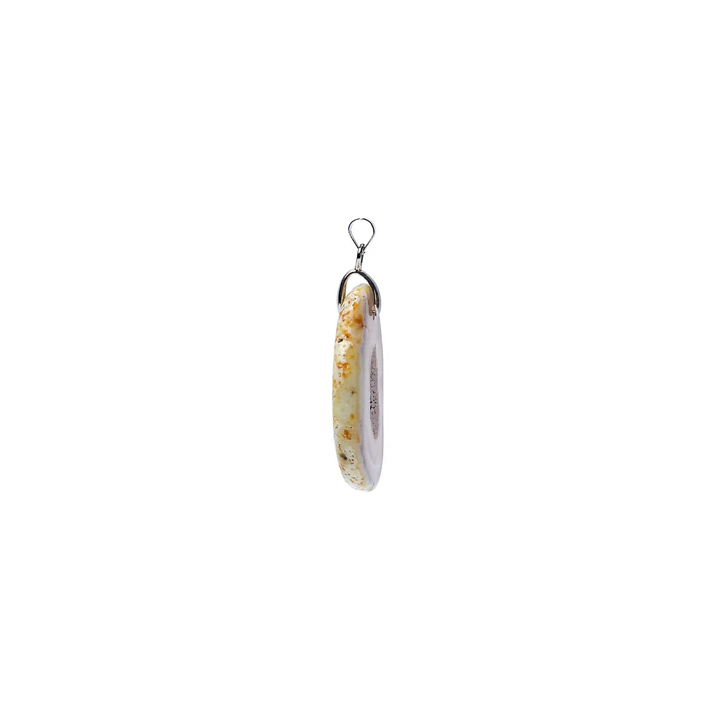 Pendentif en agate avec cristaux | Pieralune