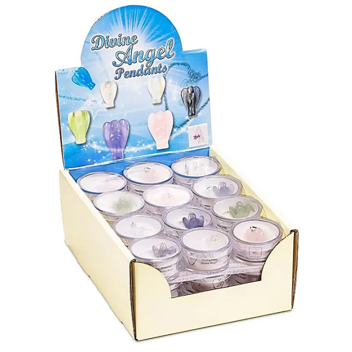 Boîte présentation pendentifs ange divin 36 pièces | Pieralune