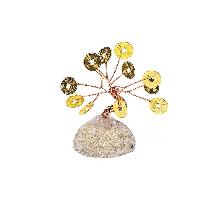 Mini présentoir d'arbre à monnaie avec 32 pièces - ± 4,... | Pieralune