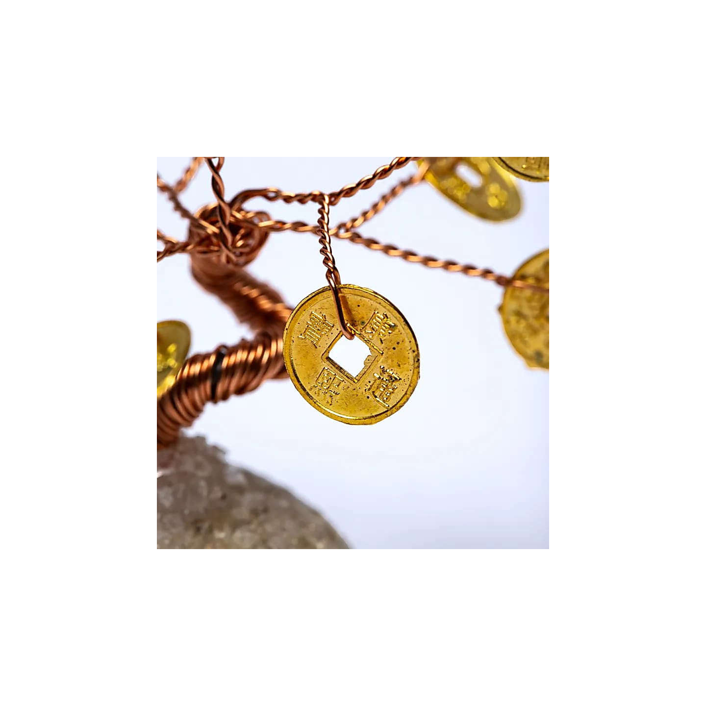 Mini présentoir d'arbre à monnaie avec 32 pièces - ± 4,... | Pieralune