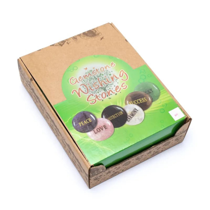 Présentoir de pierres précieuses avec 24 pièces | Pieralune