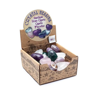 Présentoire de coeurs de cristal - 30 pièces | Pieralune