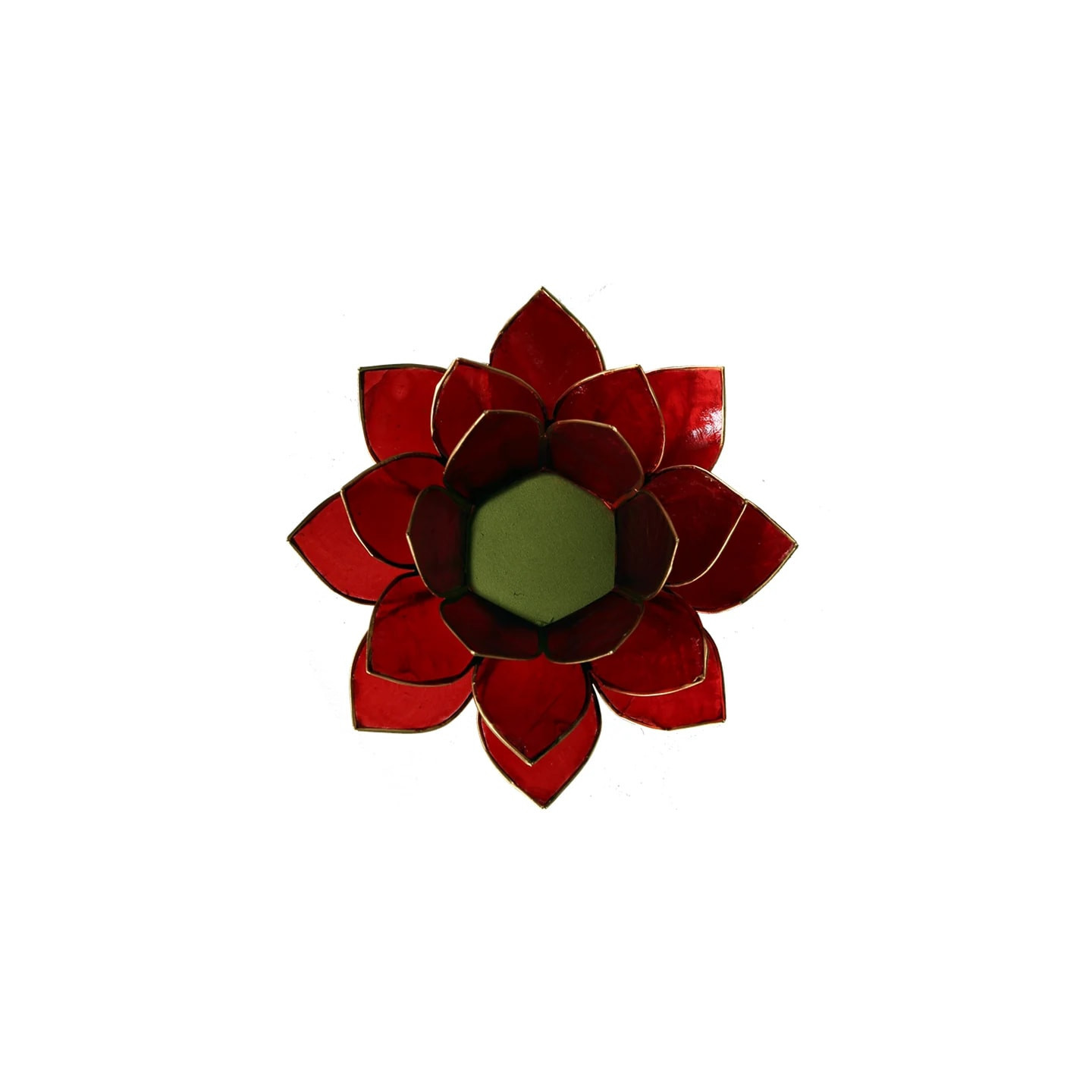 Eclairage Lotus 1° Chakra rouge & or | Pieralune