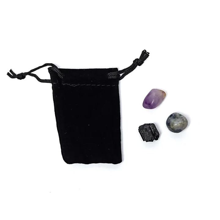 Pierres de rêve 24 sets avec pochette présentoir | Pieralune