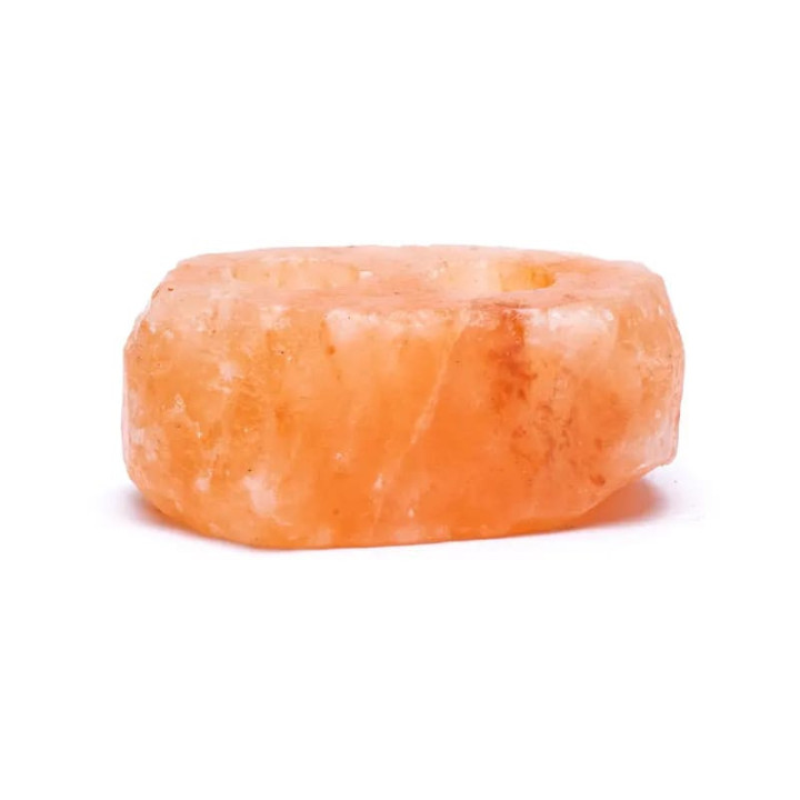 Bougeoir en cristal sel 2 bougies chauffe-plat | Pieralune