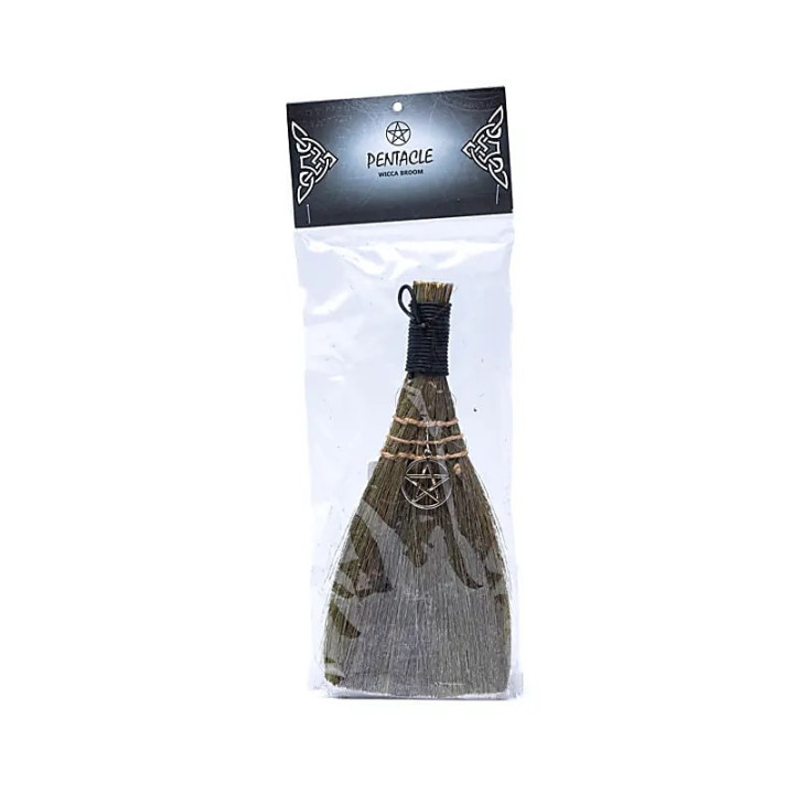 Balai de sorcière Pentacle Noir | Pieralune