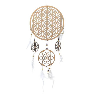 Attrape-rêves Fleur de Vie | Pieralune