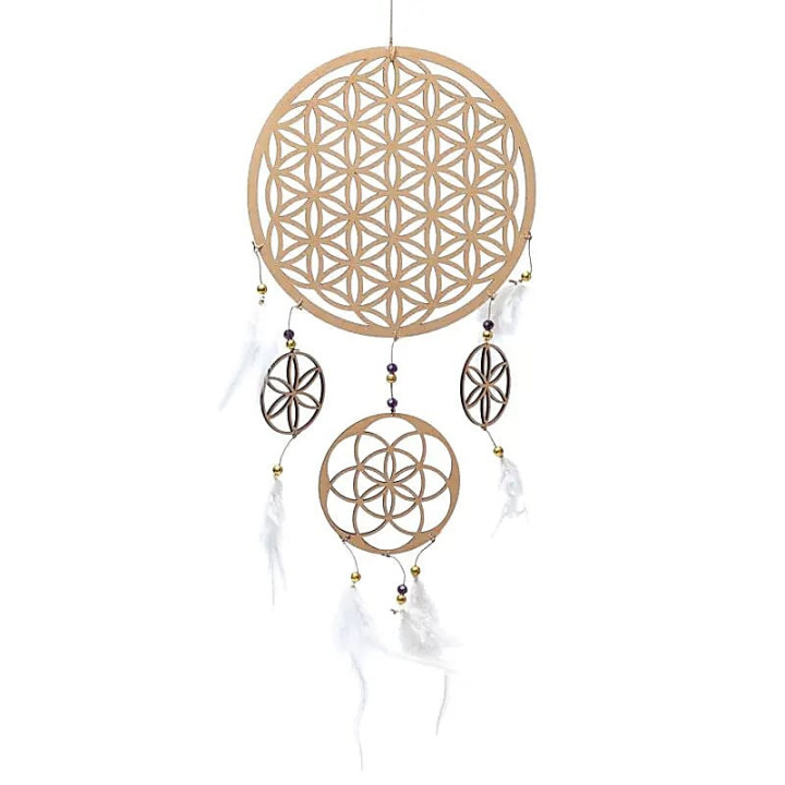 Attrape-rêves Fleur de Vie | Pieralune