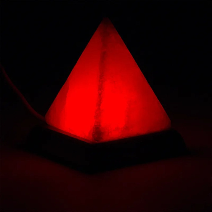 Mini lampe pyramide sel blanche USB + LED | Pieralune