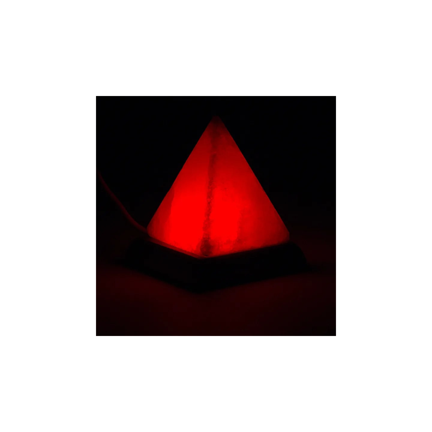 Mini lampe pyramide sel blanche USB + LED | Pieralune