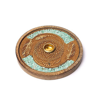 Brûle-encens bâtons et cônes attrape-rêves amazonite | Pieralune