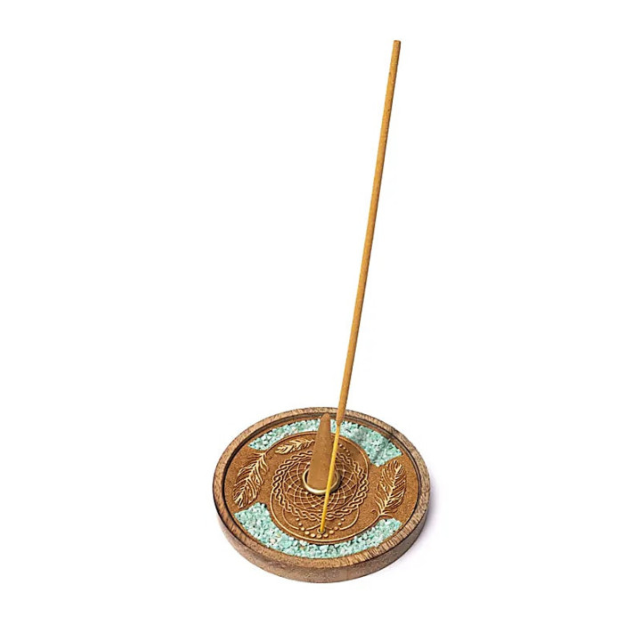 Brûle-encens bâtons et cônes attrape-rêves amazonite | Pieralune