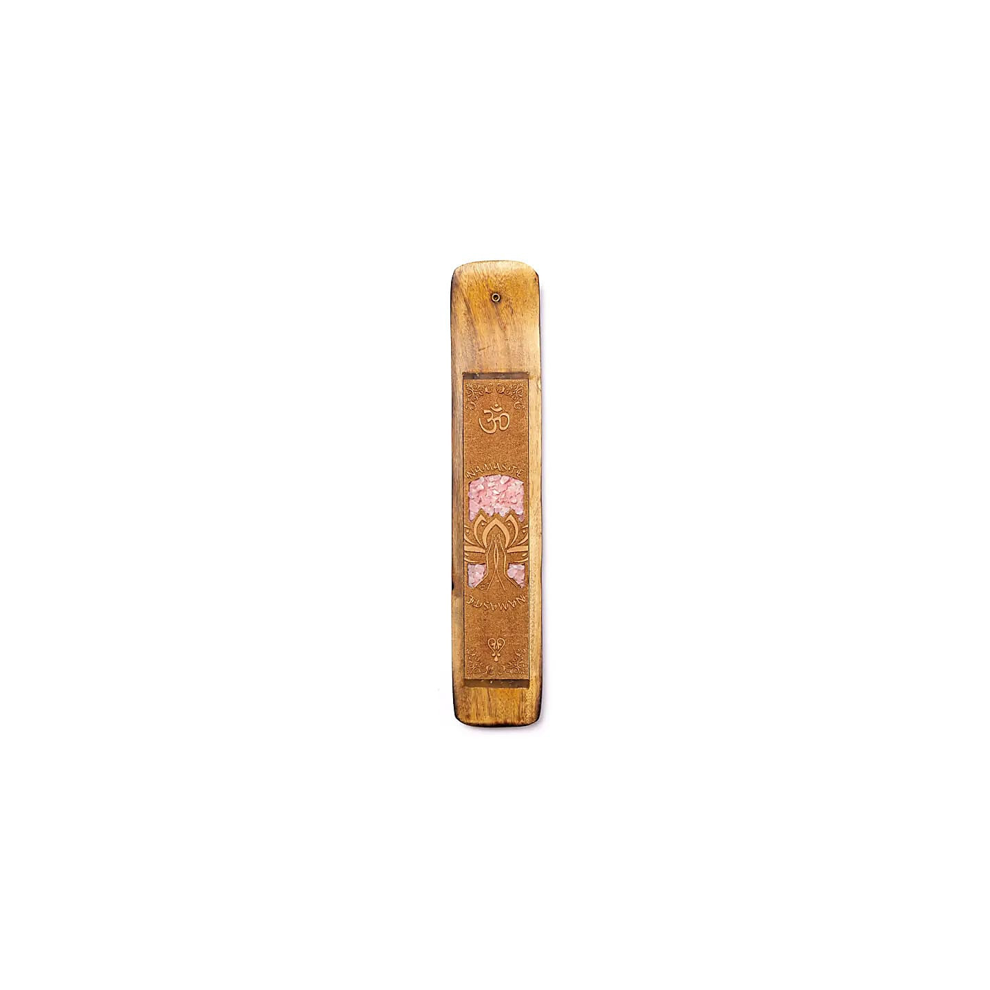 Porte-encens Namaste quartz rose | Pieralune