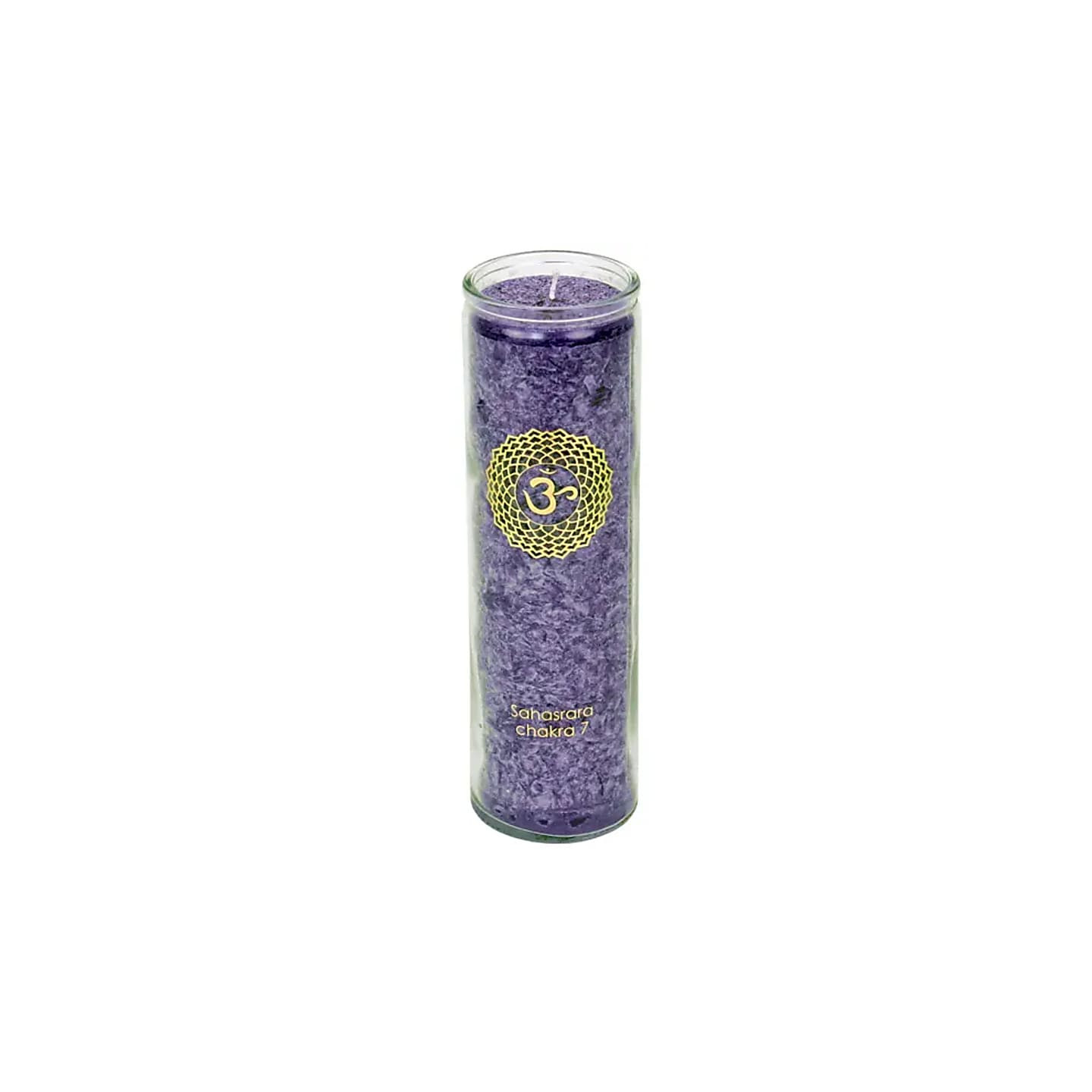 Bougie parfumée 7°chakra stéarine 100 heures | Pieralune