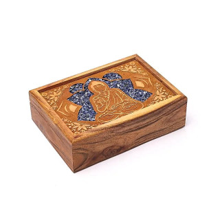 Boîte à tarot ou à bijoux Bouddha sodalite | Pieralune