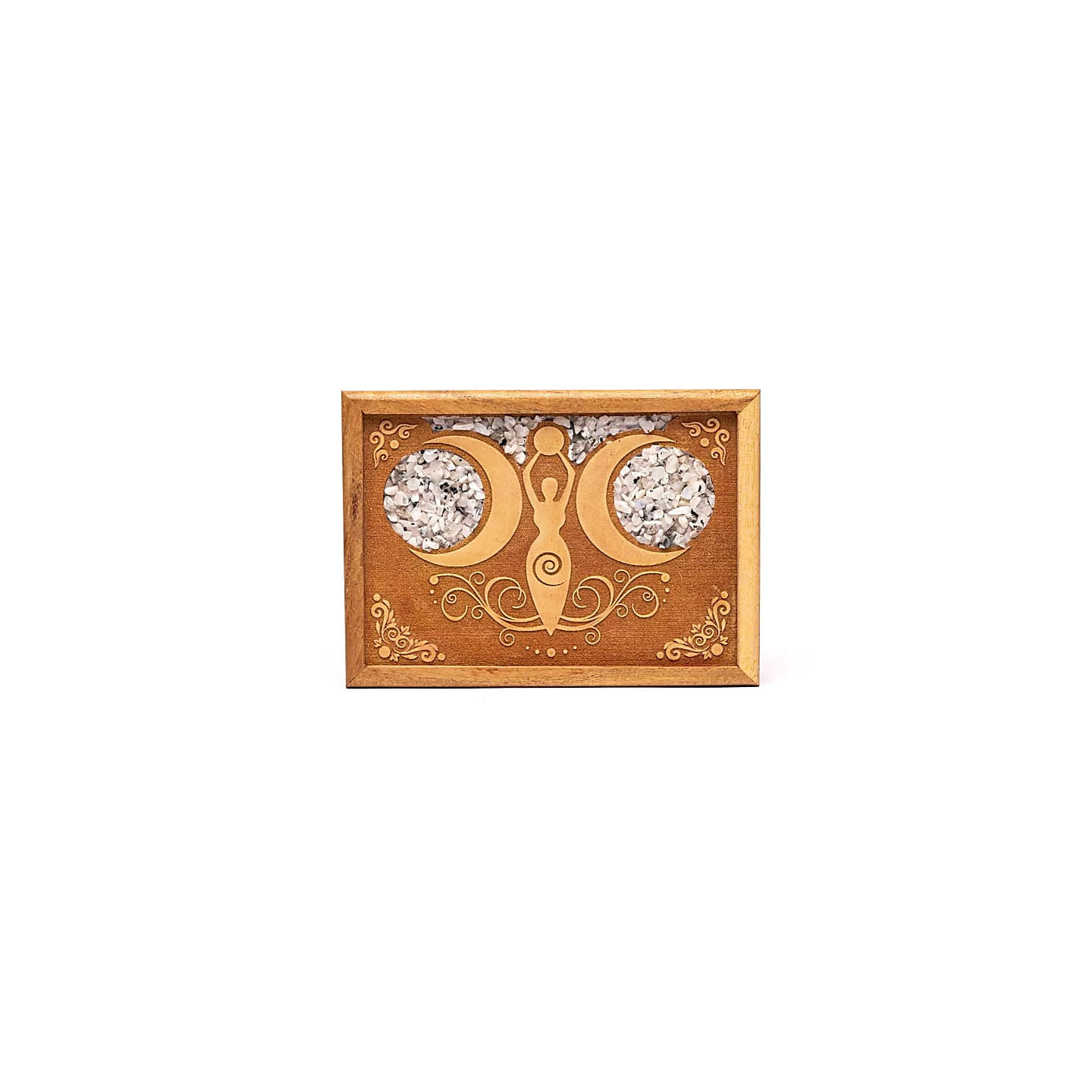 Boîte à tarot ou à bijoux déesse de la lune pierre de l... | Pieralune