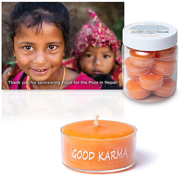 Bougies chauffe-plat à la stéarine Good Karma | Pieralune