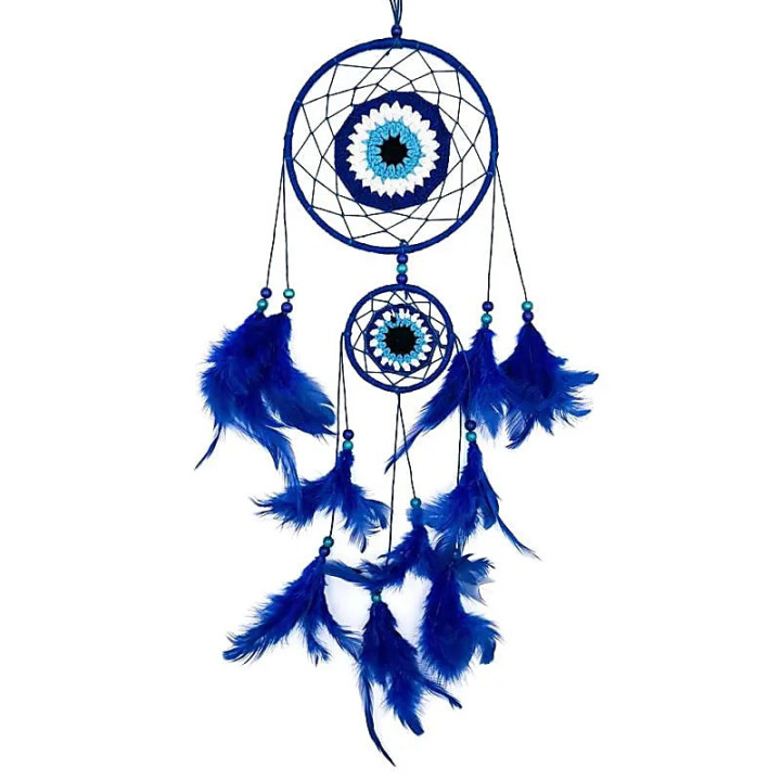 Attrape-rêves avec motif Mauvais Œil | Pieralune