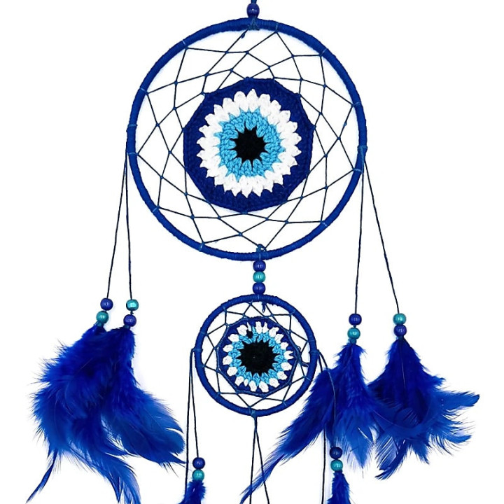 Attrape-rêves avec motif Mauvais Œil | Pieralune