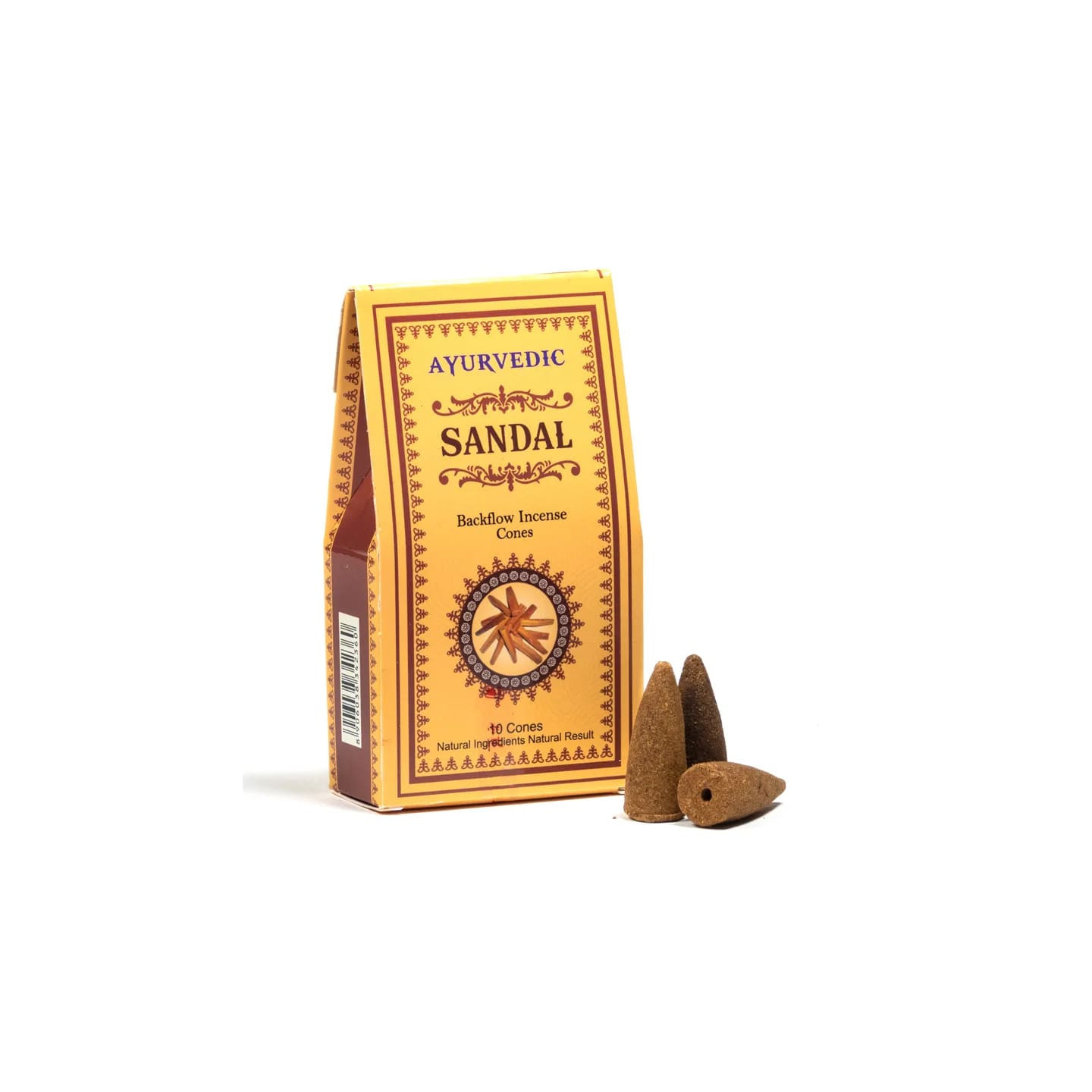 Cônes déncens à refoulement Ayurvedique Santal | Pieralune