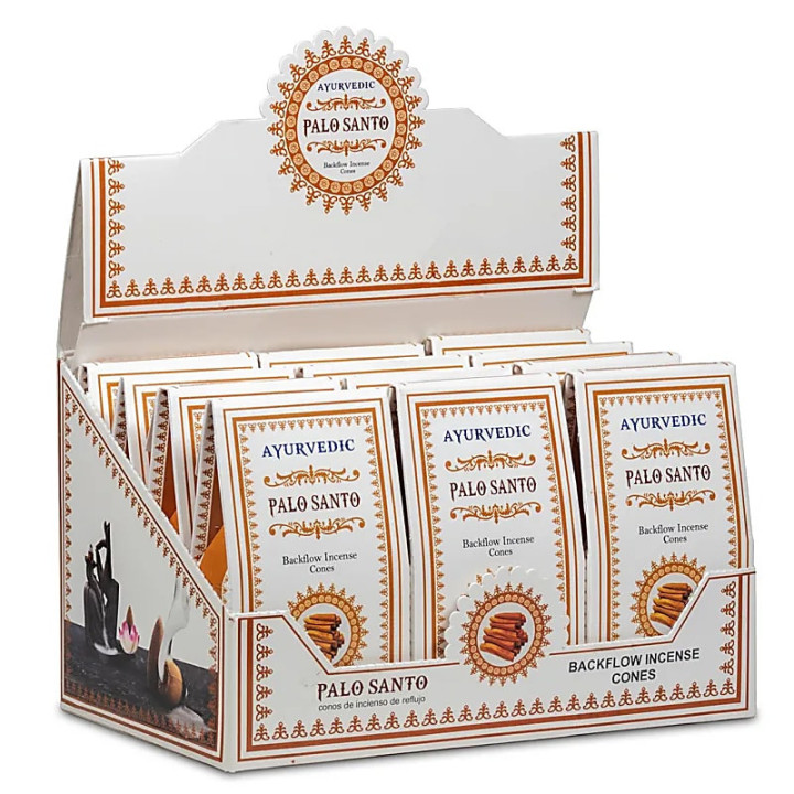 Cônes déncens à refoulement Ayurvedique Palo Santo | Pieralune