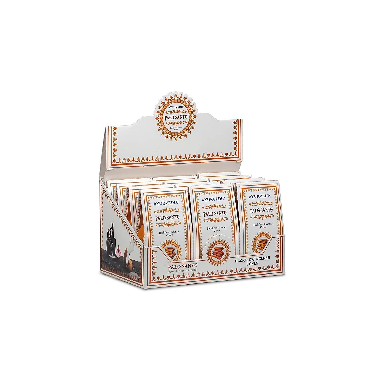 Cônes déncens à refoulement Ayurvedique Palo Santo | Pieralune