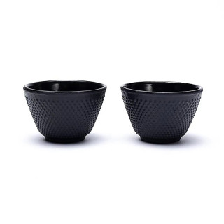 Set de 2 tasses à thé émaillées de style japonais | Pieralune