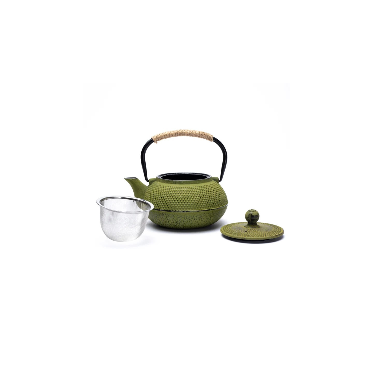 Théière émaillée Tetsukyusu 0,6 litre verte | Pieralune