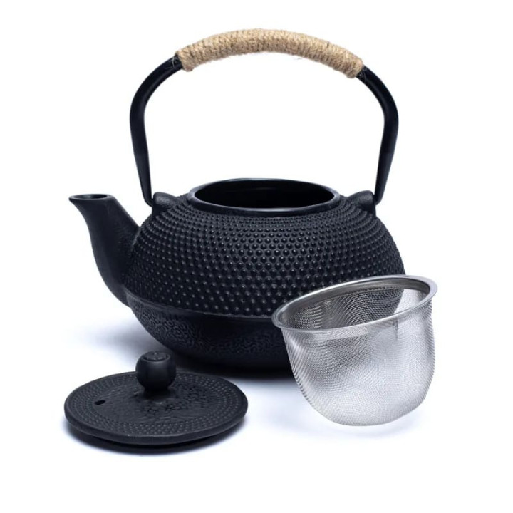 Théière Tetsukyusu émaillée 0,6 litre noir | Pieralune