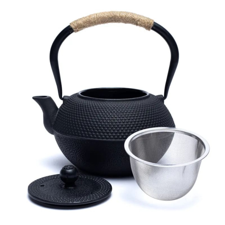 Théière émaillée Tetsukyusu 1,2 litre noir | Pieralune