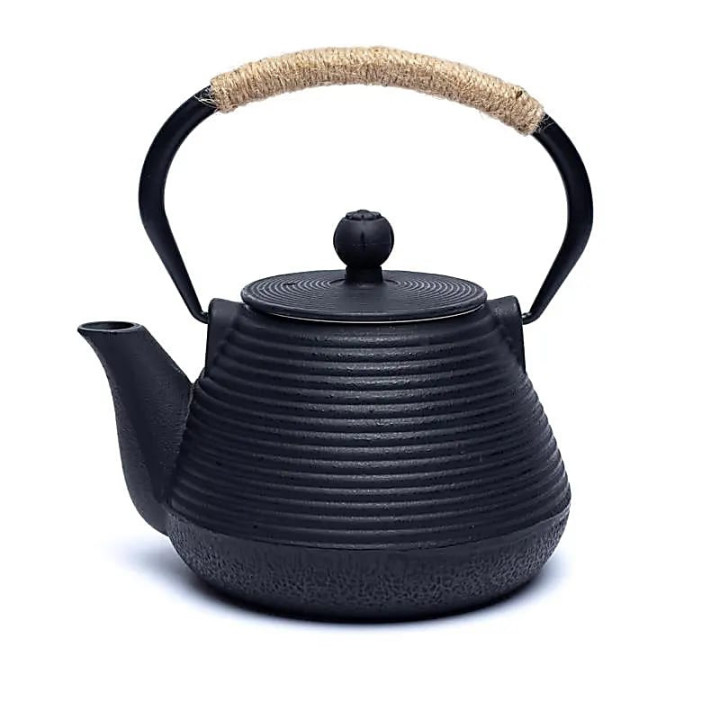 Théière émaillée Tetsukyusu 1,0 litre noir | Pieralune