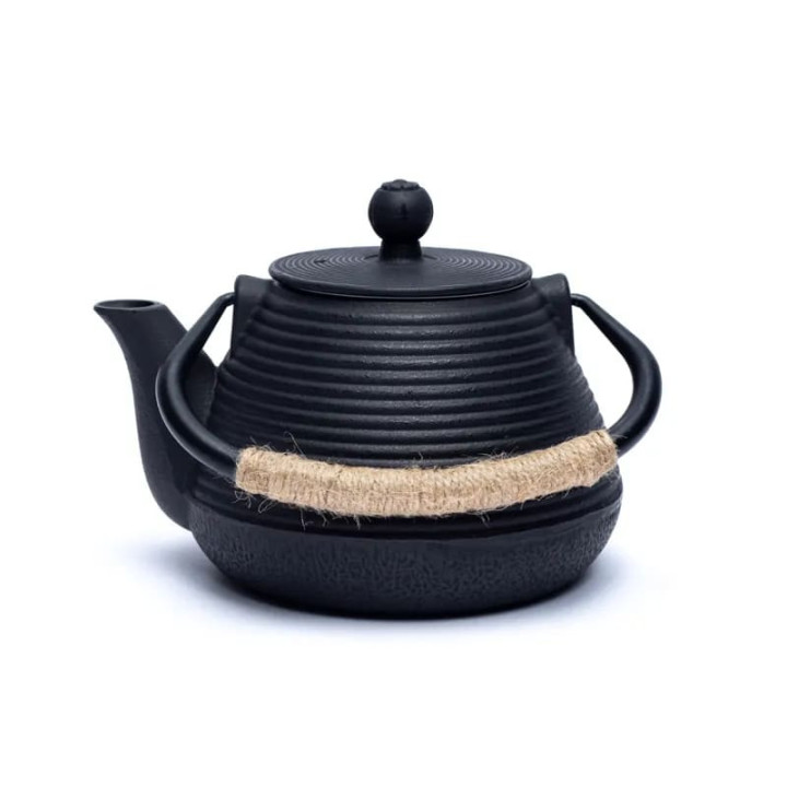 Théière émaillée Tetsukyusu 1,0 litre noir | Pieralune