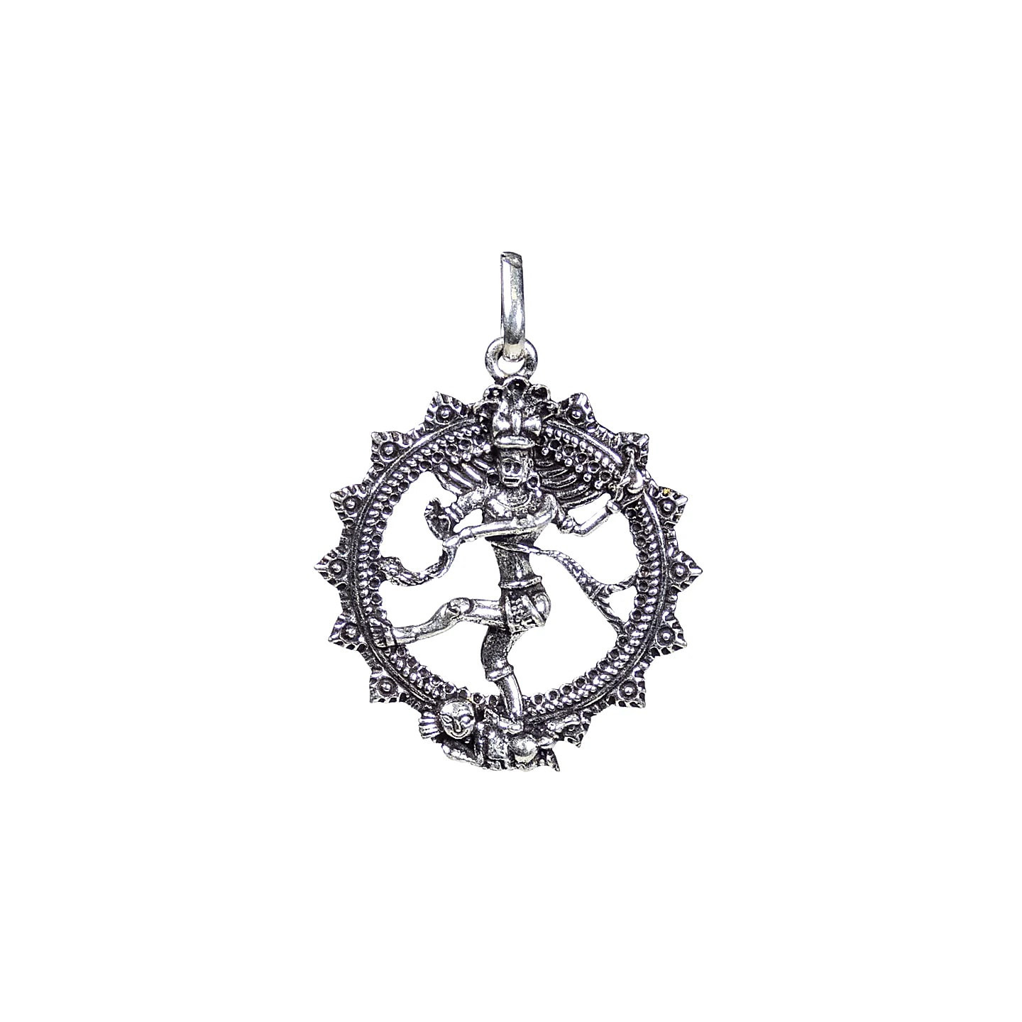 Pendentif Shiva couleur d'argent | Pieralune