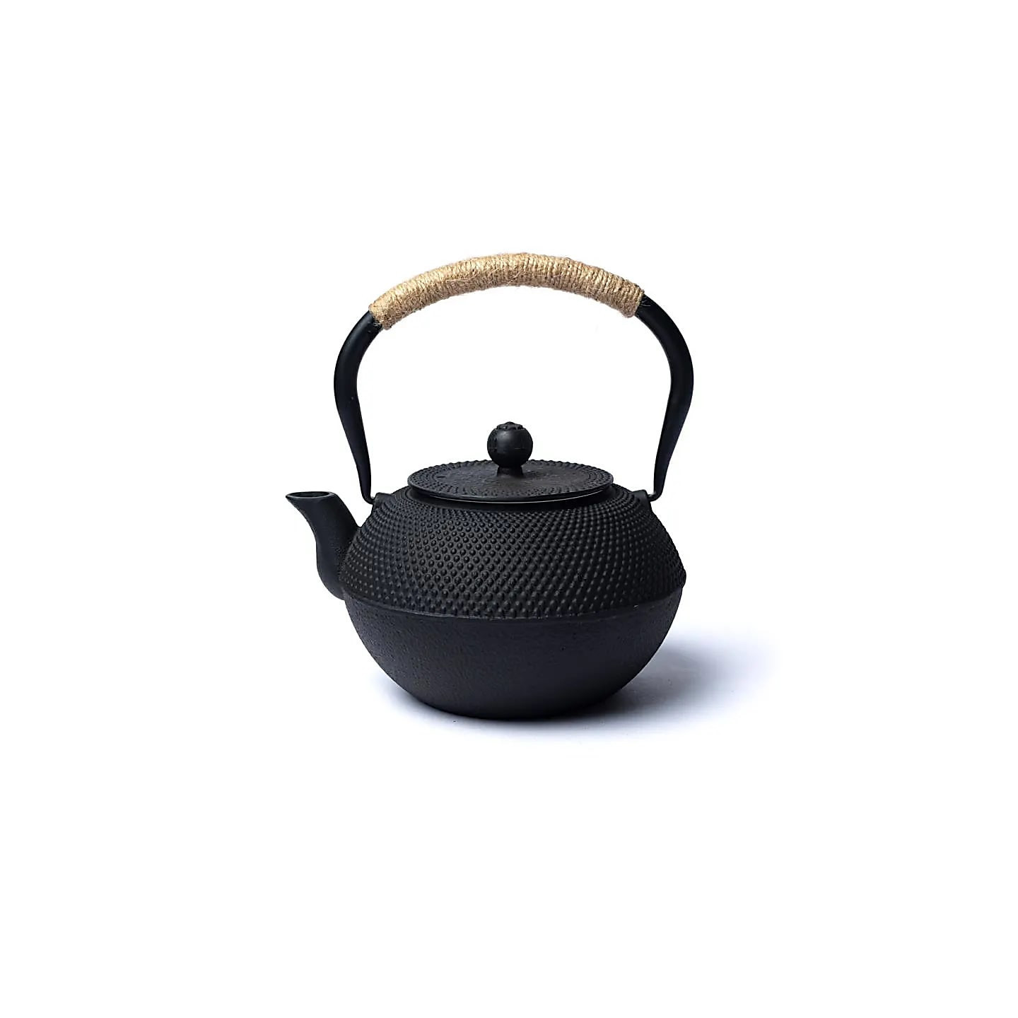 Théière Tetsubin en fonte 1,2 litre noire (sans revêtem... | Pieralune