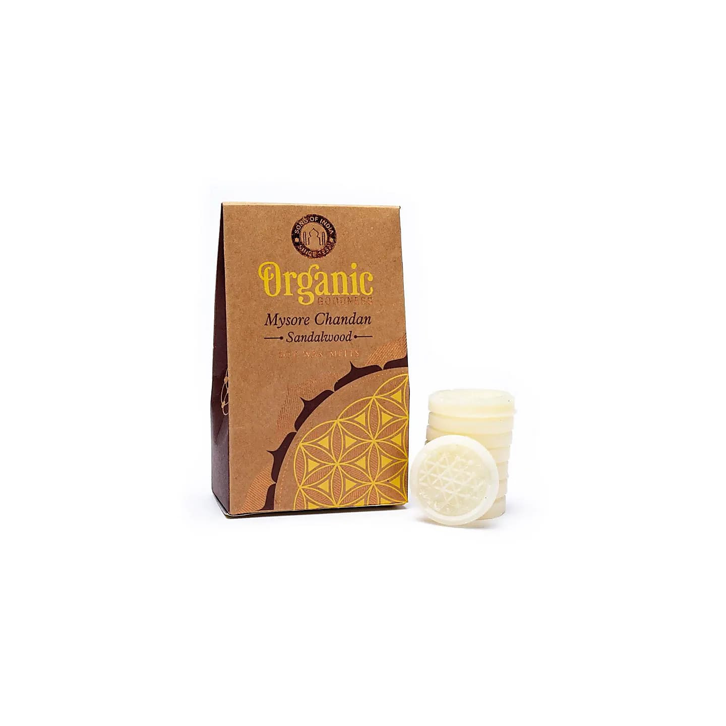 Pastilles de cire à fondre santal Mysore Chandan | Pieralune