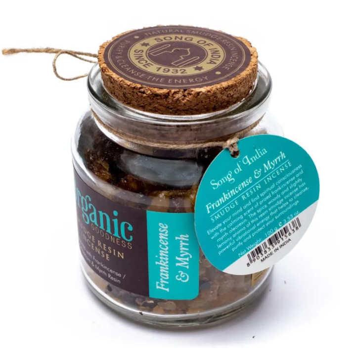 Encens Résine Smudge Encens et Myrrhe | Pieralune