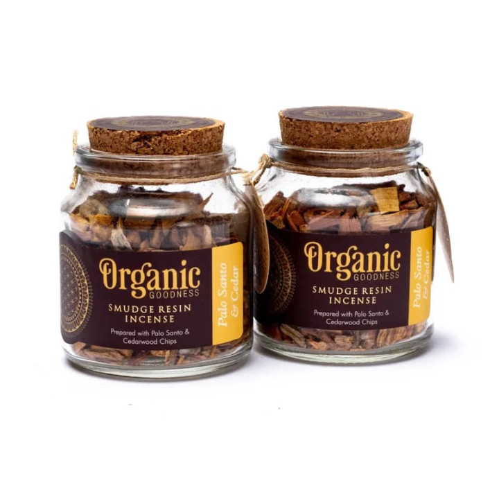 Encens Résine Smudge Palo Santo & Cèdre | Pieralune