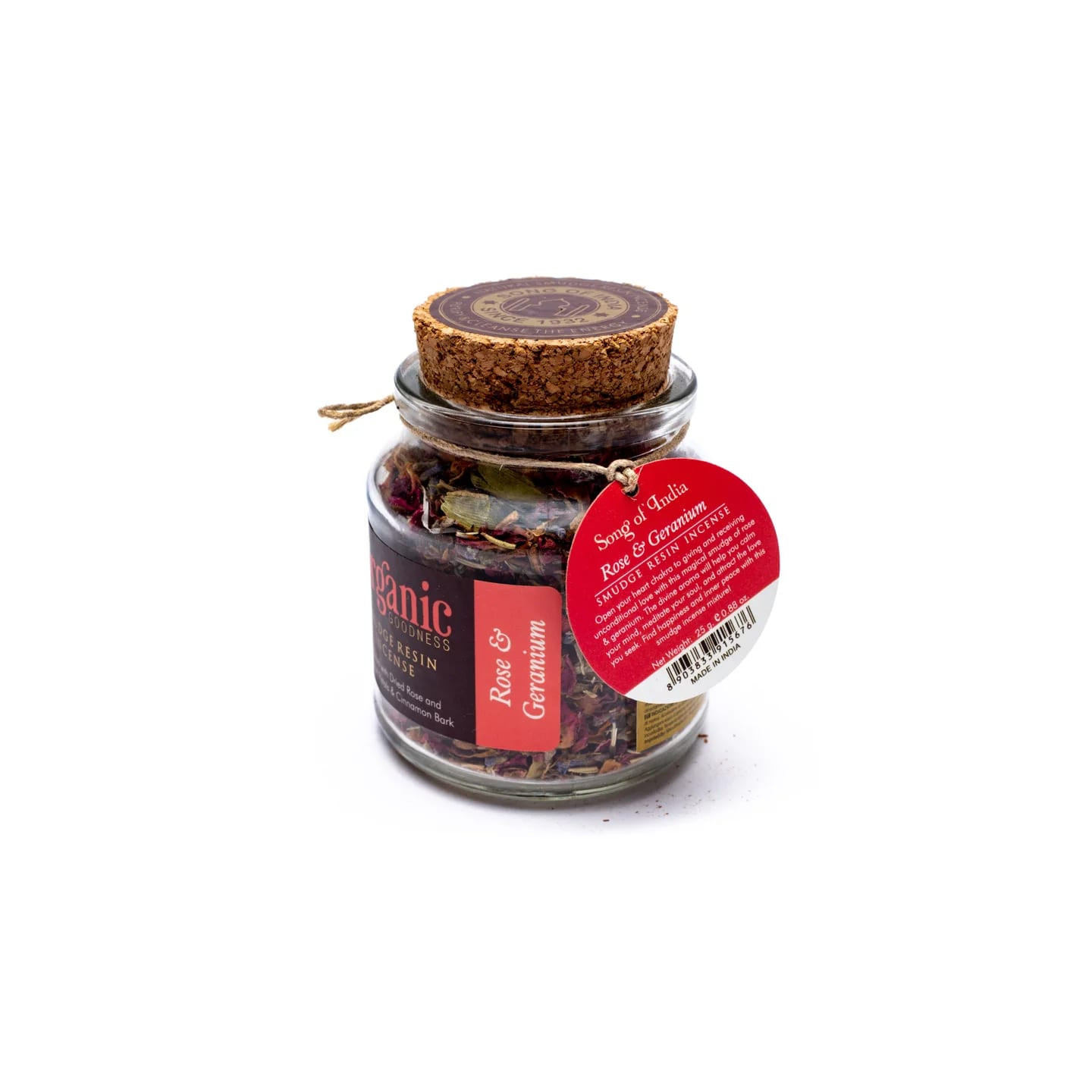 Encens Résine Smudge Rose & Géranium | Pieralune