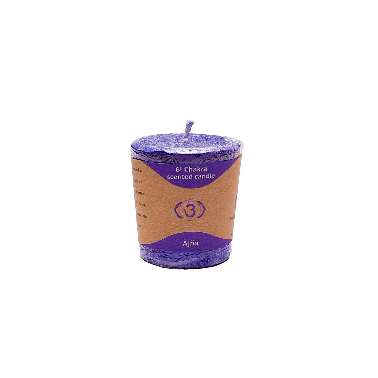 Bougie Votive parfumée 6°chakra | Pieralune