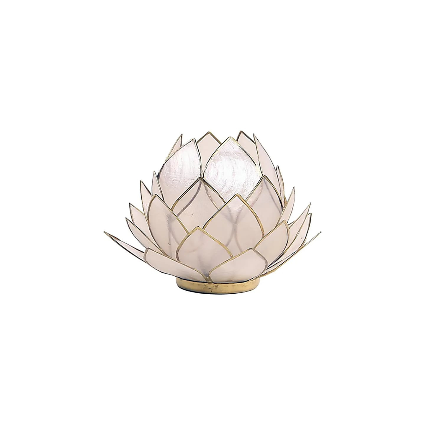 Eclairage d’ambiance Lotus Capiz naturel grand | Pieralune