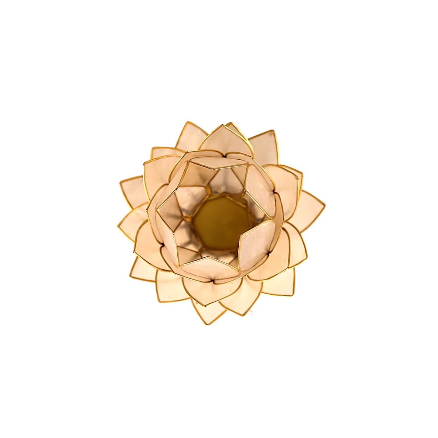 Eclairage d’ambiance Lotus Capiz naturel grand | Pieralune