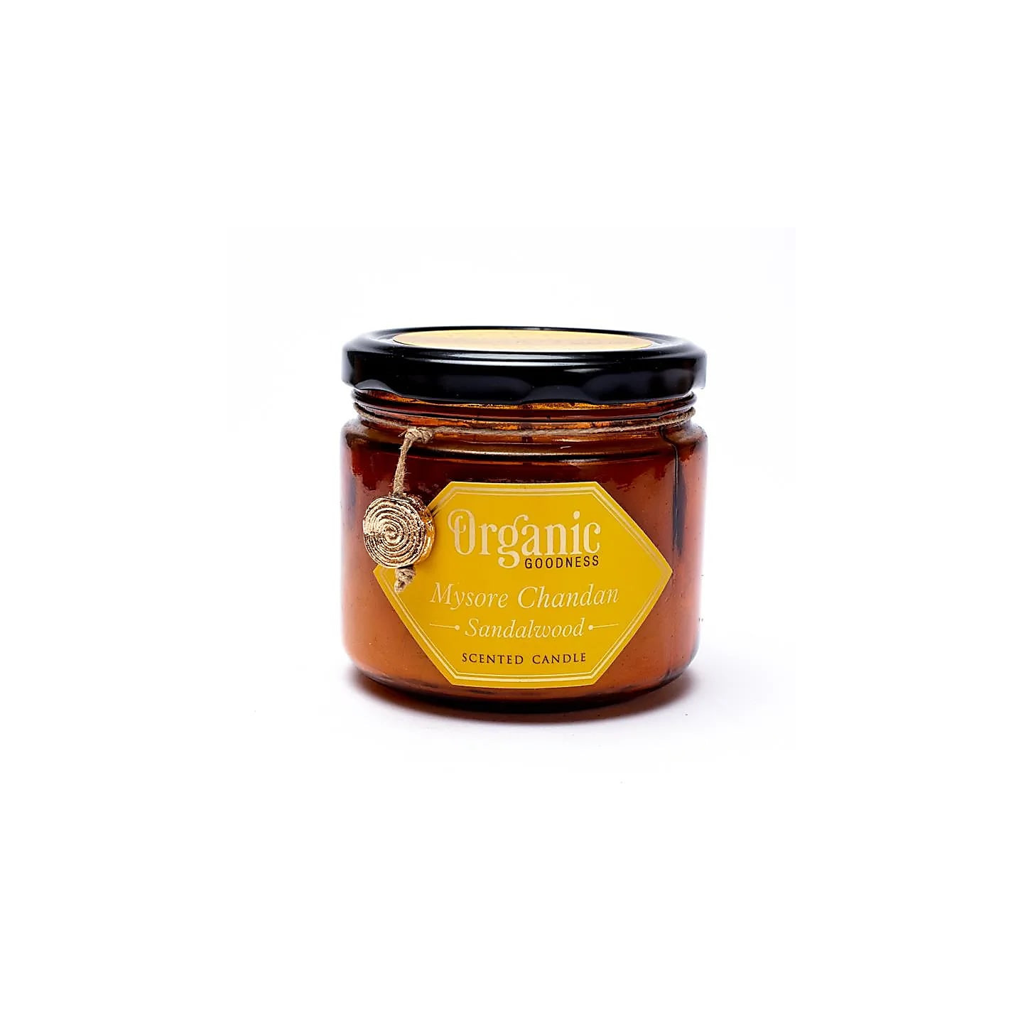 Organic Goodness Bougie en cire de Bois de santal | Pieralune