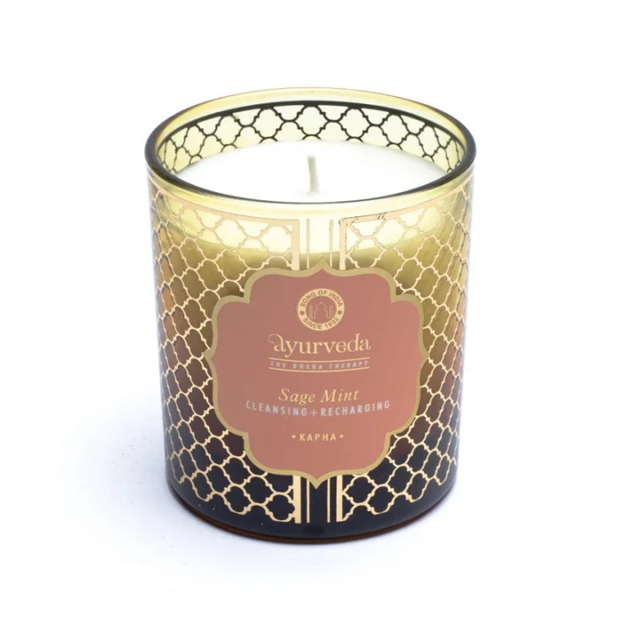 Kapha Sauge menthe Ayurveda Bougie parfumée | Pieralune